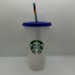 Starbucks PRIDE Color Changing Confetti Cup